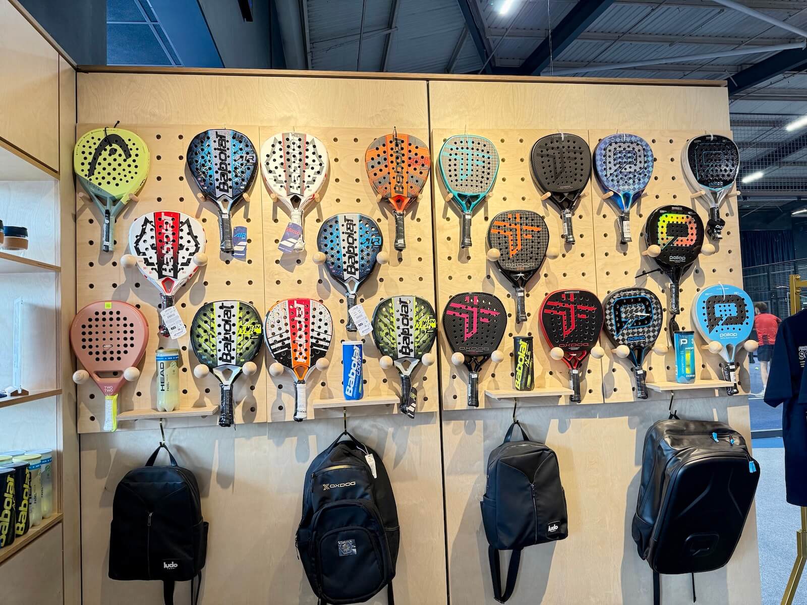 The Padel Club Gloucester Quays Shopping Rackets