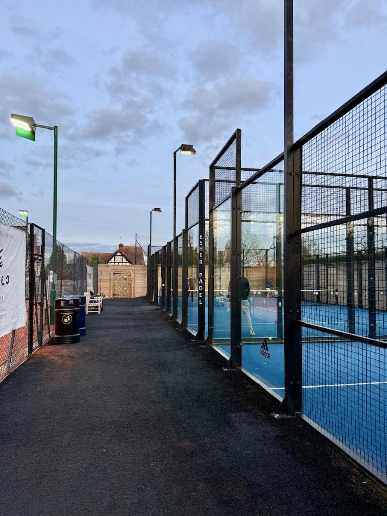 Esher Tennis & Padel Club outdoor courts